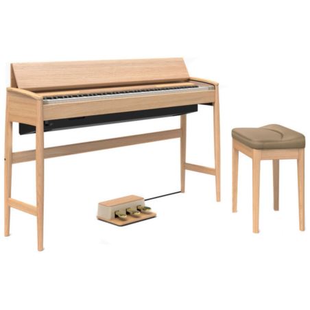 Roland KF-10-KO Kiyola pianino cyfrowe, dąb natura